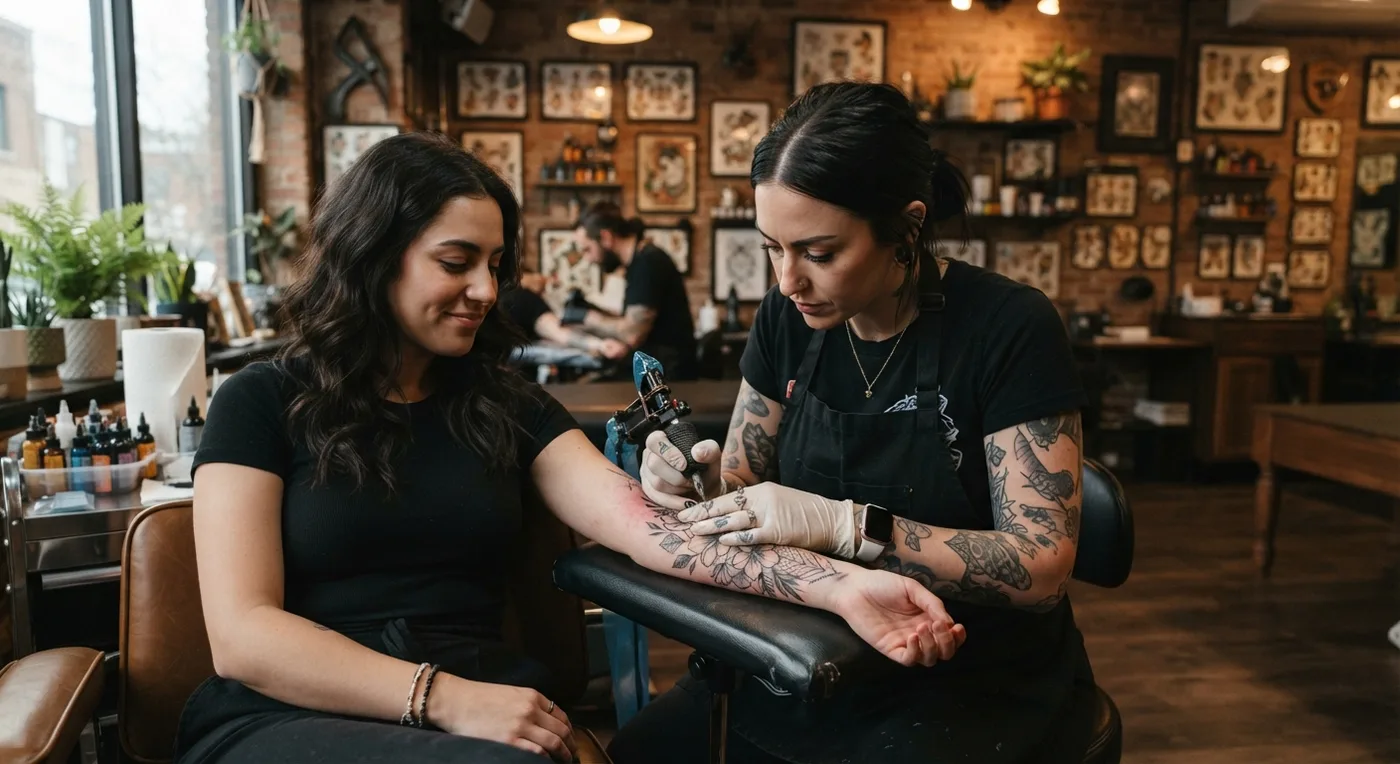 tattoo artist Troy
